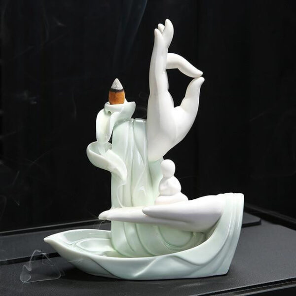 Accessoire zen : fontaine à encens pour méditation