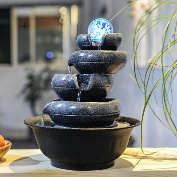 Fontaine de jardin design apportant une touche d'élégance
