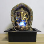 Fontaine Ganesha décorative pour un espace zen
