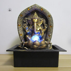 Ganesha, fontaine zen pour méditation et sérénité