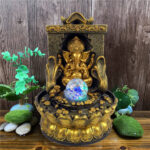 Fontaine intérieure Bouddha en décoration zen