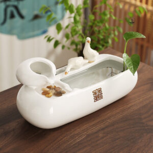 Élégante fontaine japonaise pour intérieur