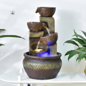 Accessoire de décoration : fontaine lumineuse pour la maison