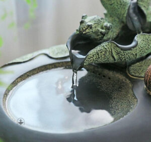 Fontaine décorative pour un intérieur relaxant et harmonieux