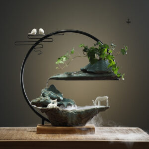 Fontaine Japonaise en design traditionnel