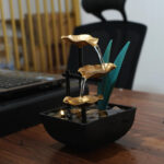 Accessoire de jardin zen avec fontaine miniature
