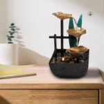 Fontaine d'eau miniature pour ambiance sereine