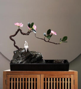 Décoration japonaise, fontaine zen pour votre jardin