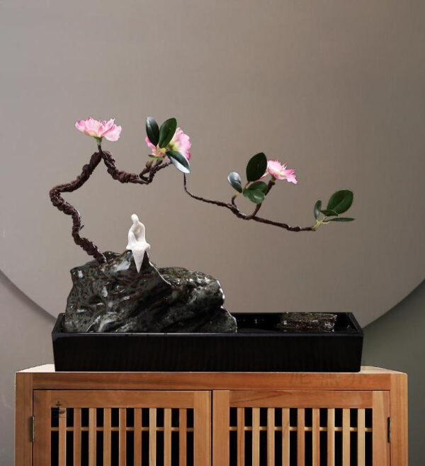Décoration japonaise, fontaine zen pour votre jardin