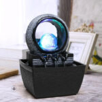 Fontaine LED boule pour une ambiance zen relaxante