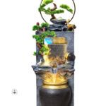 Fontaine lumineuse décorative géante pour intérieur