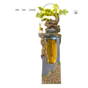 Fontaine décorative avec éclairage LED intégré
