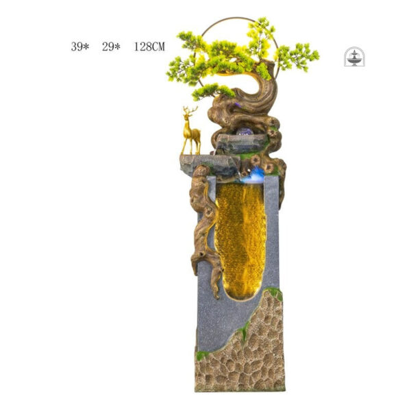 Fontaine décorative avec éclairage LED intégré