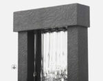 Fontaine décorative avec éclairage LED captivant