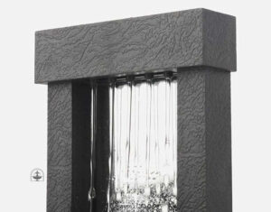 Fontaine décorative avec éclairage LED captivant