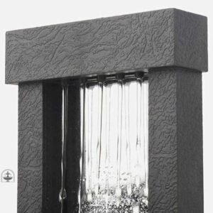 Fontaine décorative avec éclairage LED captivant