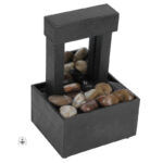 Fontaine élégante pour ambiance relaxante et stylée