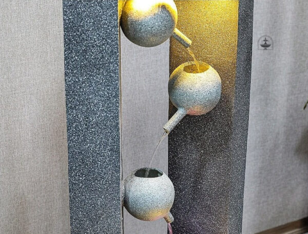 Fontaine d'eau électrique avec lumière