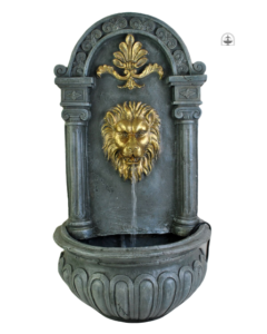 Fontaine murale en marbre pour extérieur