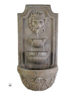 Fontaine décorative murale en marbre pour jardin