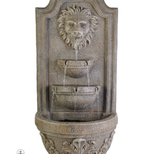 Fontaine décorative murale en marbre pour jardin