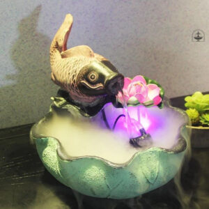 Fontaine Zen poisson décorative pour intérieur