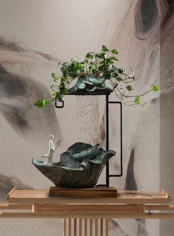 Accessoire de jardin zen pour une atmosphère harmonieuse