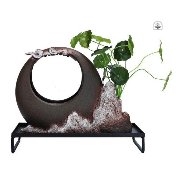 Fontaine d'eau apaisante pour ambiance zen