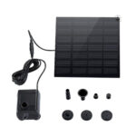 Fontaine solaire autonome pour jardin