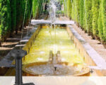 Décoration extérieure : fontaine solaire pour espaces verts