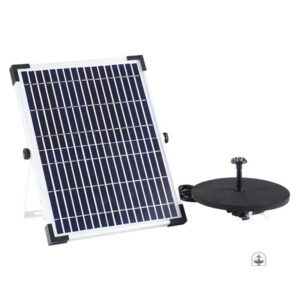 Fontaine solaire pour étang, parfaite pour le jardin