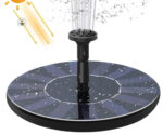 Fontaine solaire pour jardin, ajout décoratif extérieur
