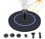 Fontaine solaire jardin pour un décor extérieur apaisant