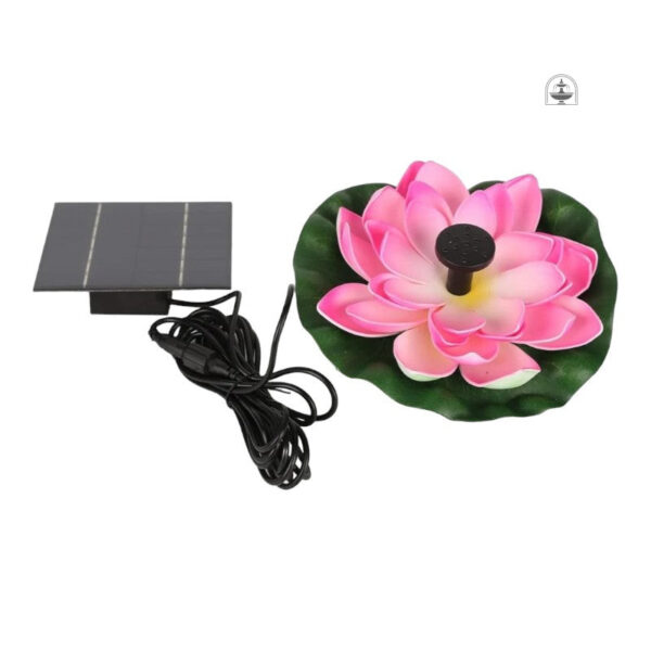 Fontaine solaire Lilas pour jardin