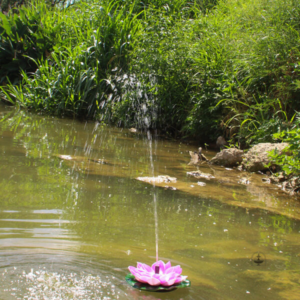 Fontaine solaire pour créer une ambiance relaxante