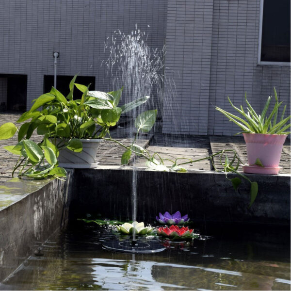 Fontaine d'extérieur Lilas pour un effet apaisant