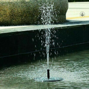Fontaine solaire mini pour jardin