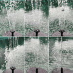 Mini fontaine de jardin avec fonctionnement solaire