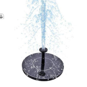 Fontaine solaire pour mini bassin de jardin