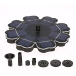 Fontaine solaire moderne pour jardin