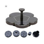 Fontaine solaire originale pour jardin, design unique
