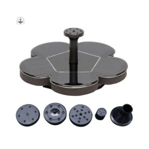 Fontaine solaire originale pour jardin, design unique