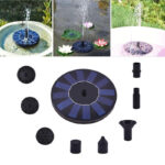 Fontaine de jardin à énergie solaire pour décoration extérieure