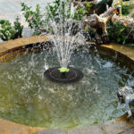 Fontaine solaire sans branchement pour jardin