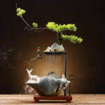Fontaine japonaise pour ambiance sereine