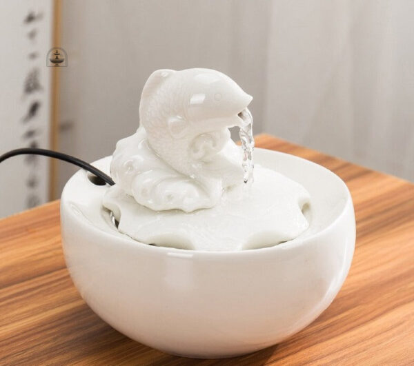 Fontaine à eau apaisante pour chats