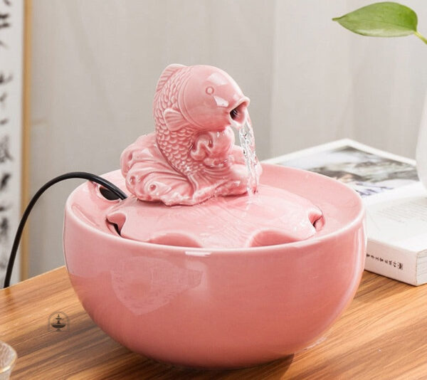 Fontaine Zen pour un chat heureux et hydraté