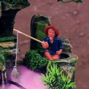 Décoration extérieure avec fontaine zen pour ambiance relaxante