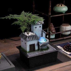 Élément décoratif zen avec fontaine d'intérieur