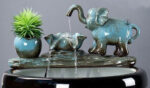 Fontaine Zen Decorative en pierre pour un intérieur apaisant